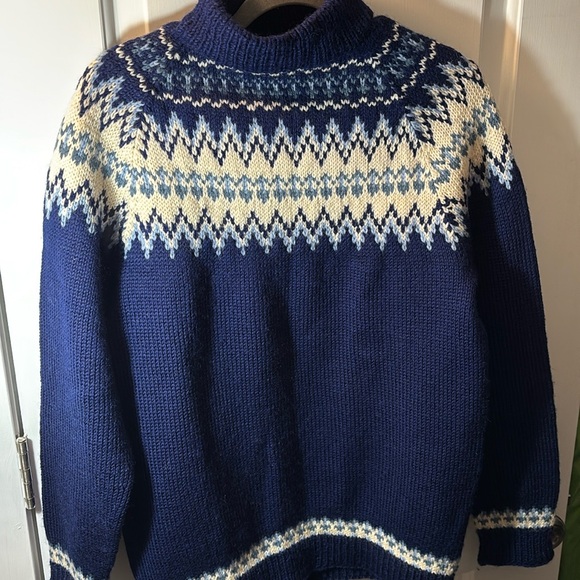 CJ VIKING HANDMADE DENMARK SWEATER